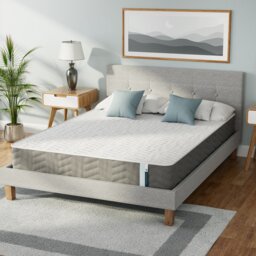 Summerby Sleep No. 9 Three Zone Memory Foam and Coil Spring Hybrid Mattress, Single 90 x 190cm
