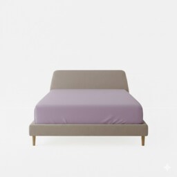 Flannelette Fitted Sheet Soft Brushed Cotton Bedding Warmth Comfort Purple Lilac Super King