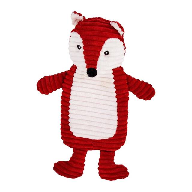 K Collection Fox 3D 750ml Hot Water Bottle And Cover Red Red/White One Size 1
