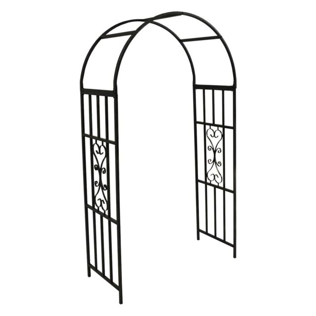 Metal Amalfi Garden Arch with 4 Ground Spikes
