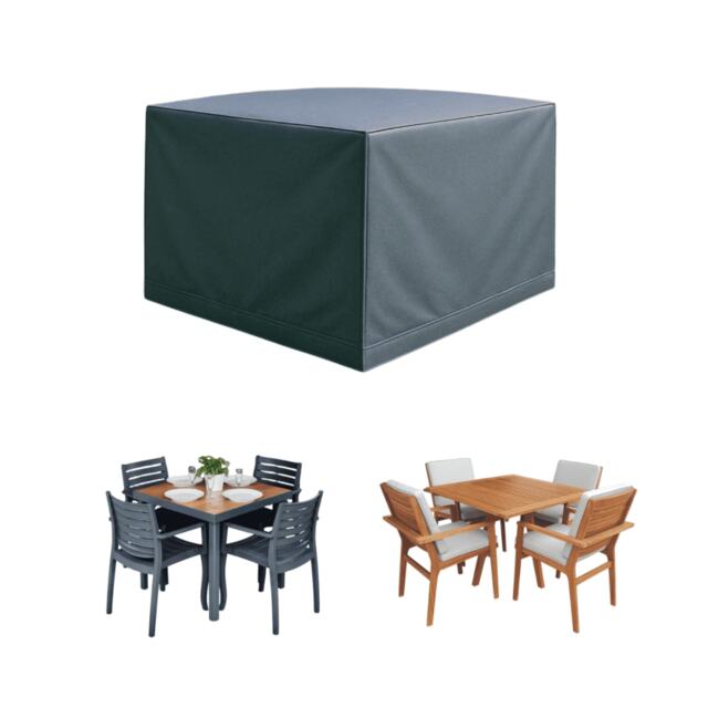 115cm Outdoor Furniture Set Cover Polyester Modular Rattan Sets Grey