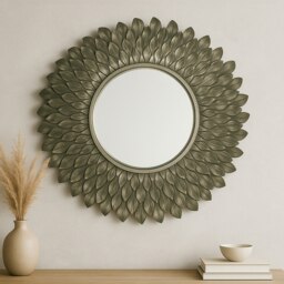 Tribeca Grey Wall Mirror Grey