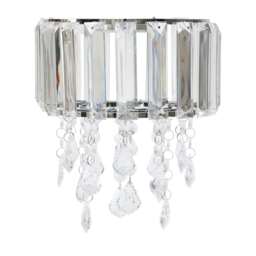 ValueLights Mabel Plastic Acrylic Silver Ceiling Pendant Shade Silver