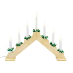 The Christmas Workshop 70730 Wooden Candle Bridge
