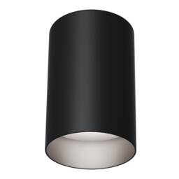 Slim Surface Mounted Downlight Black 1xGU10