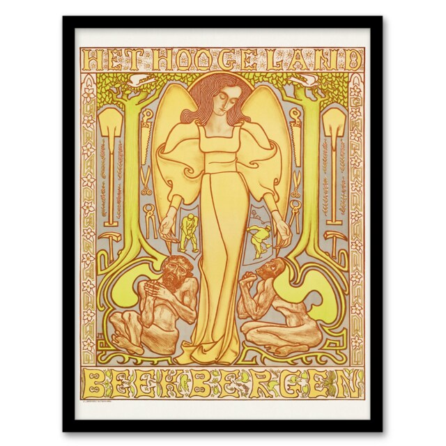 Jan Toorop Framed Wall Art Print Het Hoogeland Beekbergen Institution Home Décor