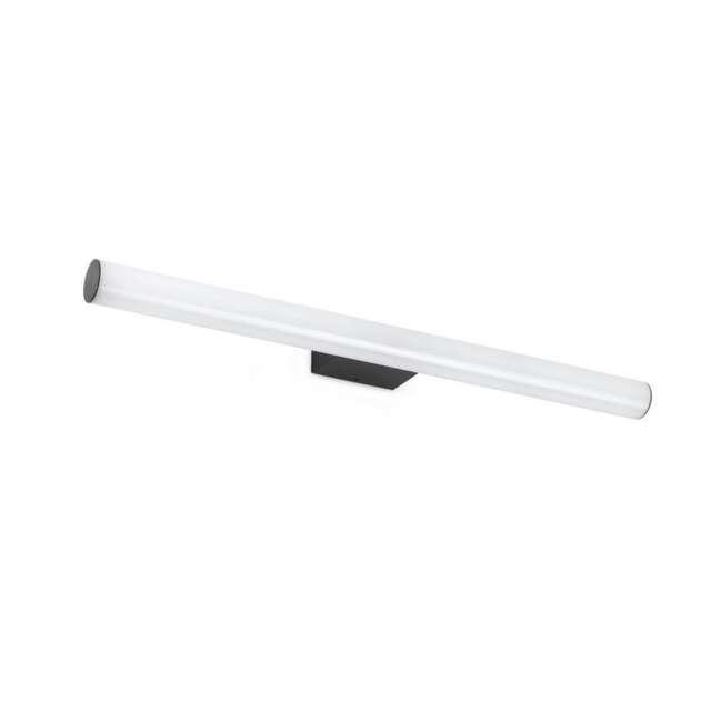 Volga Integrated LED Picture Light Wall Light Black, 3000K, IP44