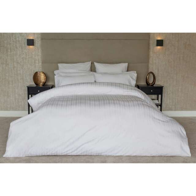 Belledorm Hotel Tribeca Duvet Cover Set - White - King White King