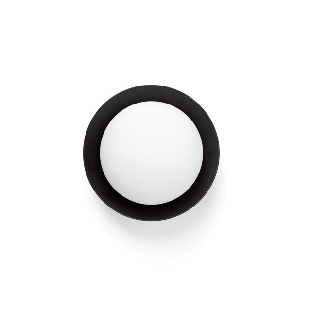 May Led Black Flush Wall, Ceiling Lamp IP44