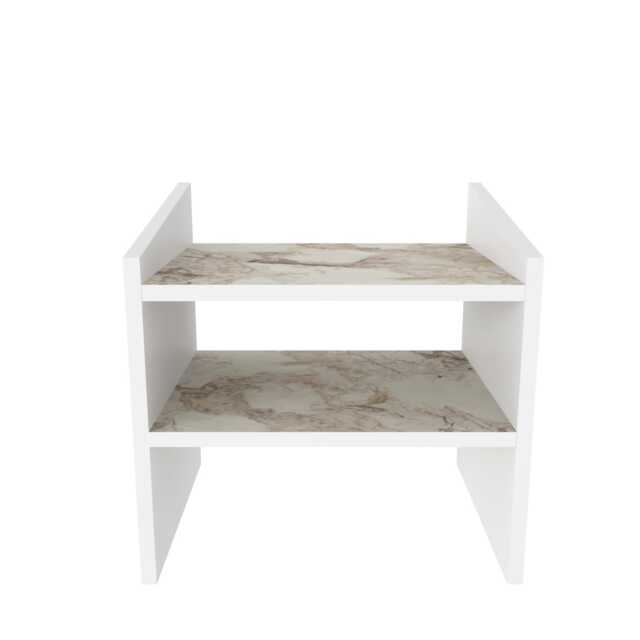 Decorotika Adin Nightstand Freestanding - 45 cm W x 45 cm H x 35 cm D