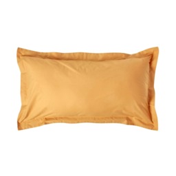 Homescapes Mustard Yellow Egyptian Cotton Oxford Pillowcase 200 TC - King Size Yellow King
