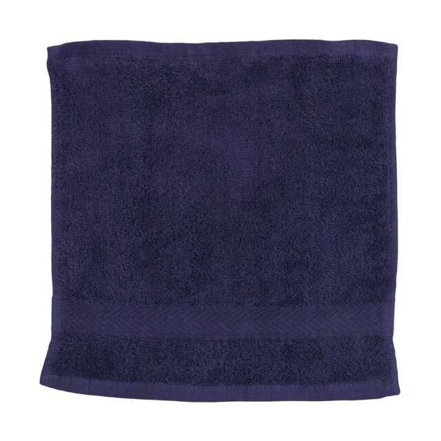 Towel City Luxury Face Towel - Navy - One Size