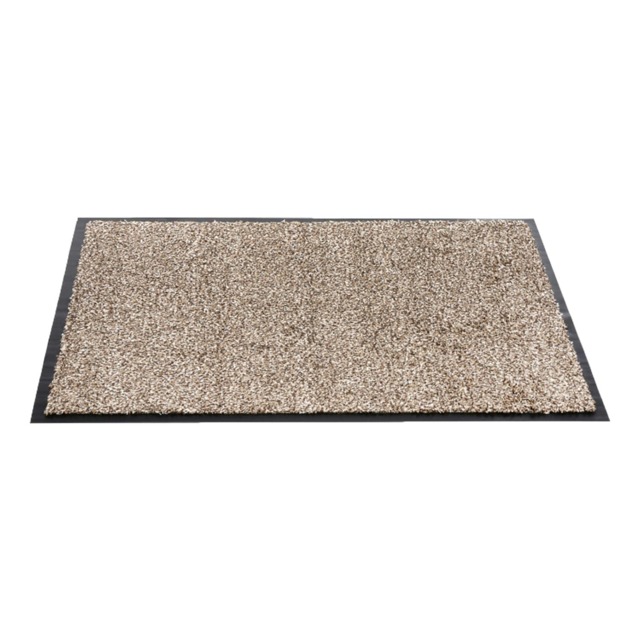 Sentry Barrington Cotton Washable Mat 20 x 33'' Beige - One Colour - One Size