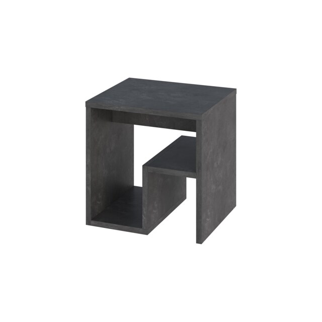 Decortie Bon Side Table 40x35x40cm Retro Grey