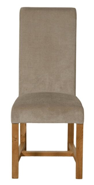 Washington Fabric Dining Chairs for Dining Room or Kitchen Grey Grey