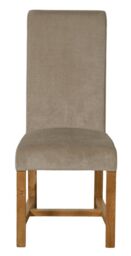 Washington Fabric Dining Chairs for Dining Room or Kitchen Grey Grey