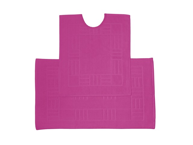 Chatsworth Pure Cotton Bath Mats Super Soft and absorbent (85x50 cm) Purple Magenta 80x50 cm 1