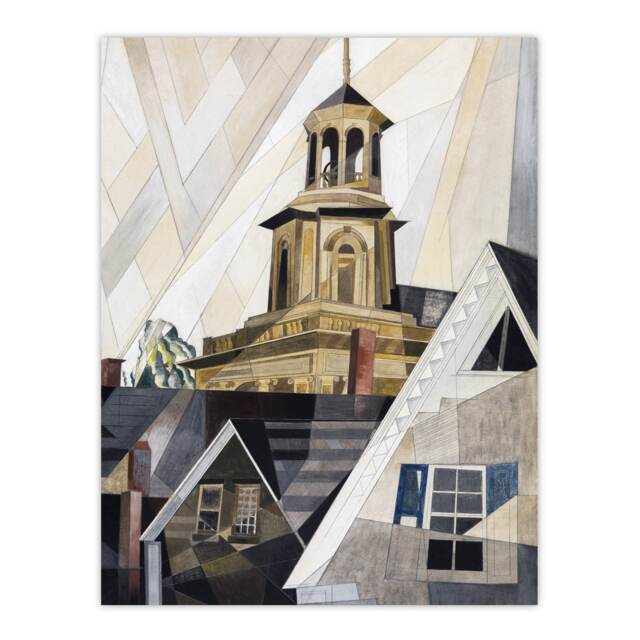 After Sir Christopher Wren Charles Demuth Huge Wall Art Print 18X24 In
