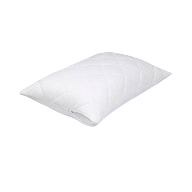 Groundlevel Hypoallergenic Quality Quilted Pillow And Mattress Protectors Soft Touch Cover White