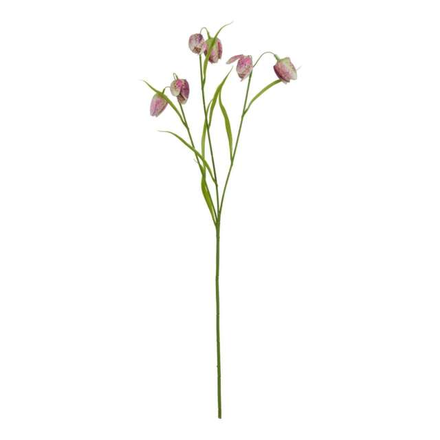 Hill Interiors The Natural Garden Collection Fritillaria Stem Artificial Flower - Purple/Green - One Size