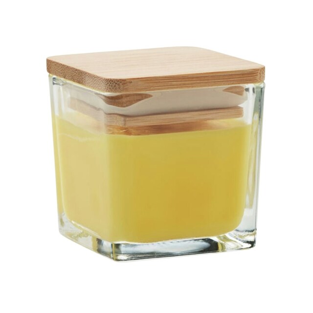 MidOcean Pila Lemon Square Scented Candle - Yellow - One Size Yellow