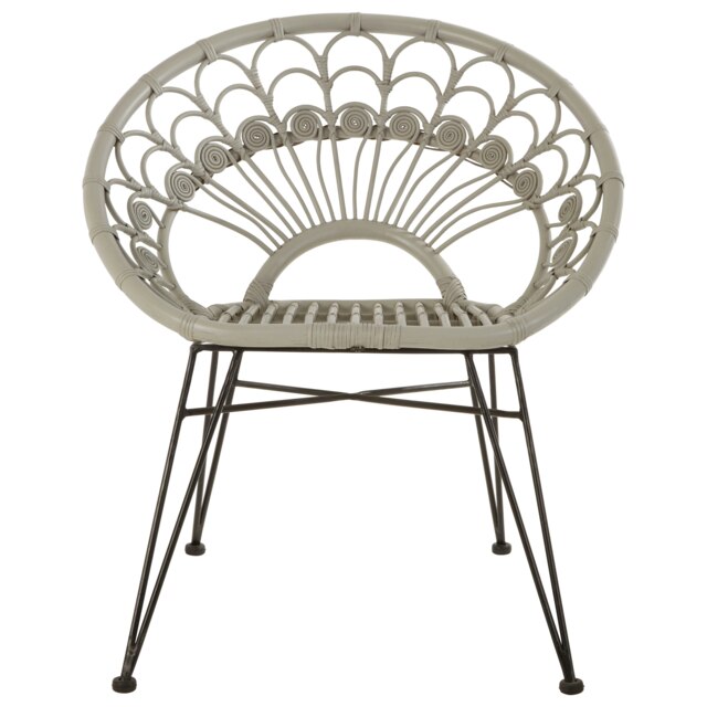 Orsina Manado Grey Natural Rattan Chair