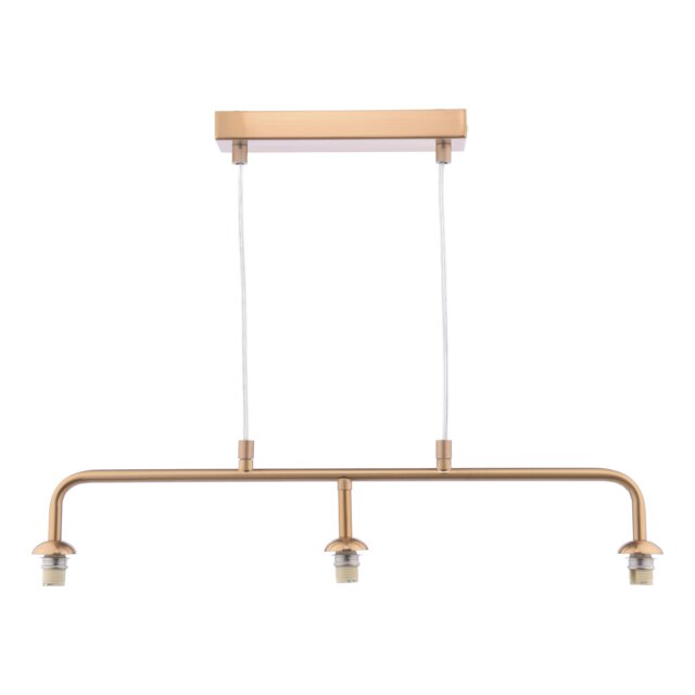 Feya 3 Light Bar Pendant Antique Bronze Fitting Only