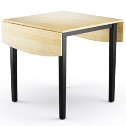 COSTWAY Folding Dining Table Drop Leaf Tables with Foot Pad