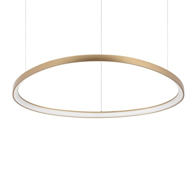Gemini 105cm LED Integrated LED Pendant Ceiling Light Brass 2700K