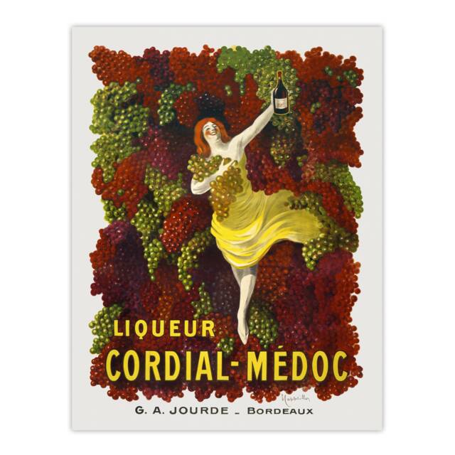 "Liqueur Cordial Medoc Advert Vintage Wall Art Print Cappiello 24x32"""