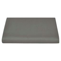 Belledorm Sateen Flat Sheet - Platinum Grey - Superking