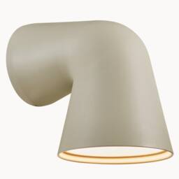 Nordlux Front Outdoor Wall Light Sand Aluminium Solar GU10 Sensor Weatherproof - Mains Powered, IP44