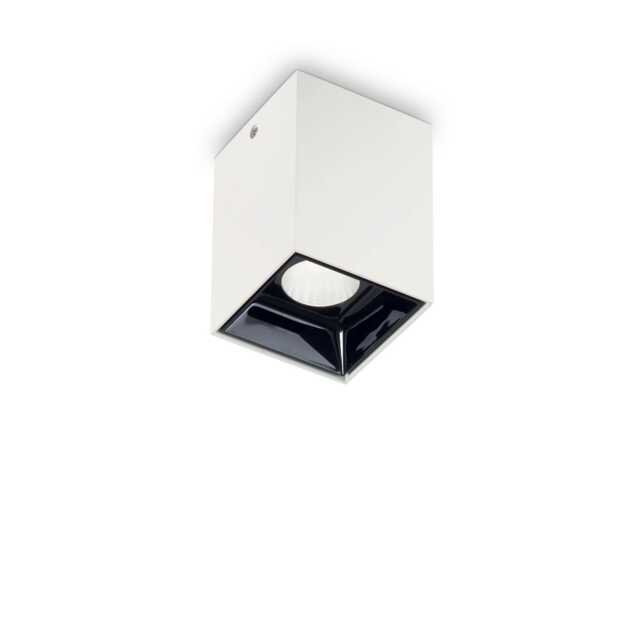 Nitro LED 1 Light Square Surface Mounted Downlight White