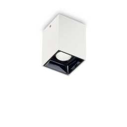 Nitro LED 1 Light Square Surface Mounted Downlight White