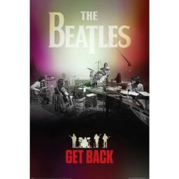 The Beatles Get Back Poster - Multicoloured - 91cm x 61cm Multi