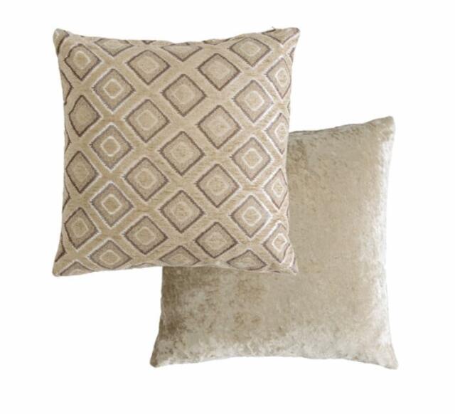 Nevada Cushion Cover 43cm x 43cm Beige Cream Beige