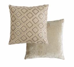 Nevada Cushion Cover 43cm x 43cm Beige Cream Beige