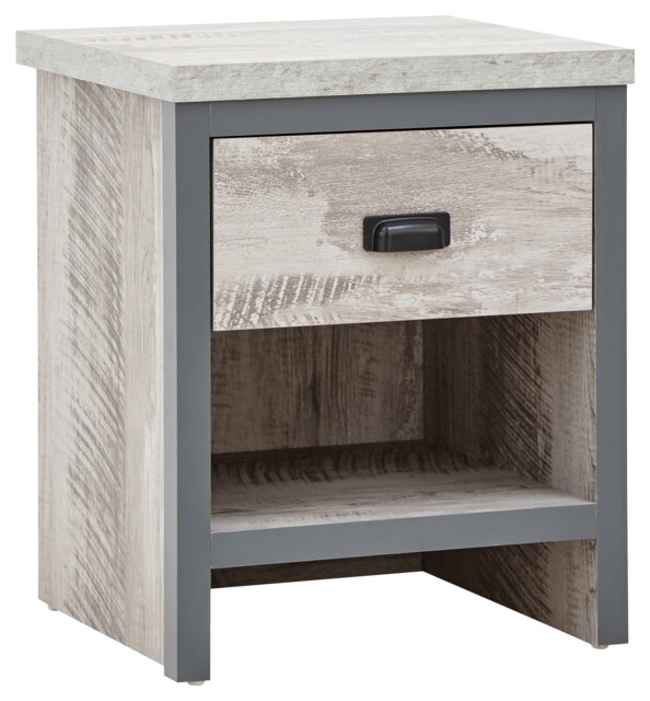 Boston Lamp Table Grey Grey