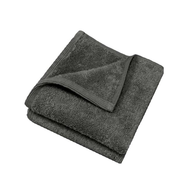 Bamboo Face Cloths Pack of 2 - Graphite Grey
