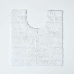 Homescapes Spa Supreme Luxury White Pedestal Mat