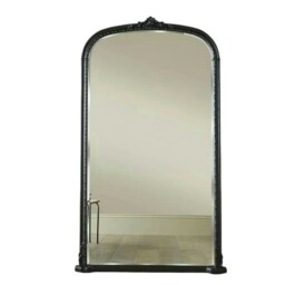 Mayfair Antique Leaner Mirror Black H 173cm x L 104cm x W 4cm 1
