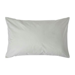 Homescapes Silver Grey Egyptian Cotton Housewife Pillowcase 200 TC - Standard Size