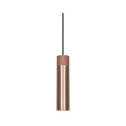 Nordlux Tilo Indoor Pendant Light Brass Metal GU10 Wood - Mains Powered, IP20