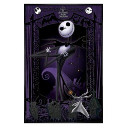 Gloss Black Framed Nightmare Before Christmas It's Jack Maxi Poster Multi