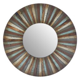 Eternal Wooden Wall Mirror Multi