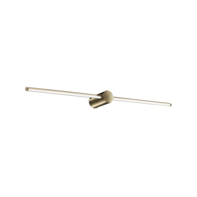 Filo 2 Light Integrated LED Bathroom Over Mirror Light Brass 1450Lm 3000K IP44