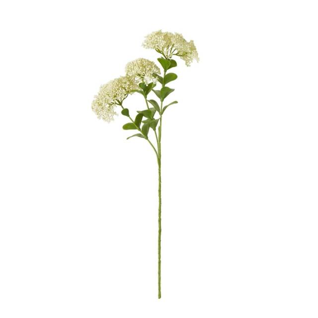 Hill Interiors Sedum Spray Artificial Flower - Cream - One Size