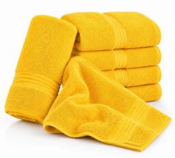 Nod Off 500GSM Egyptian Ring Spun Cotton Bath Sheet 80x140cm Yellow Pack of 1