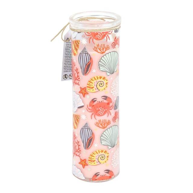 Something Different Coconut & Sea Salt Tube Candle Multi Pastel One Size 1