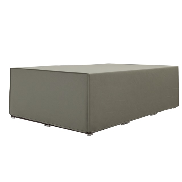 Outsunny Garden Furniture Cover Outdoor Waterproof Rattan Set Rain Protection Grey Grey 222L x 155W x 67H cm